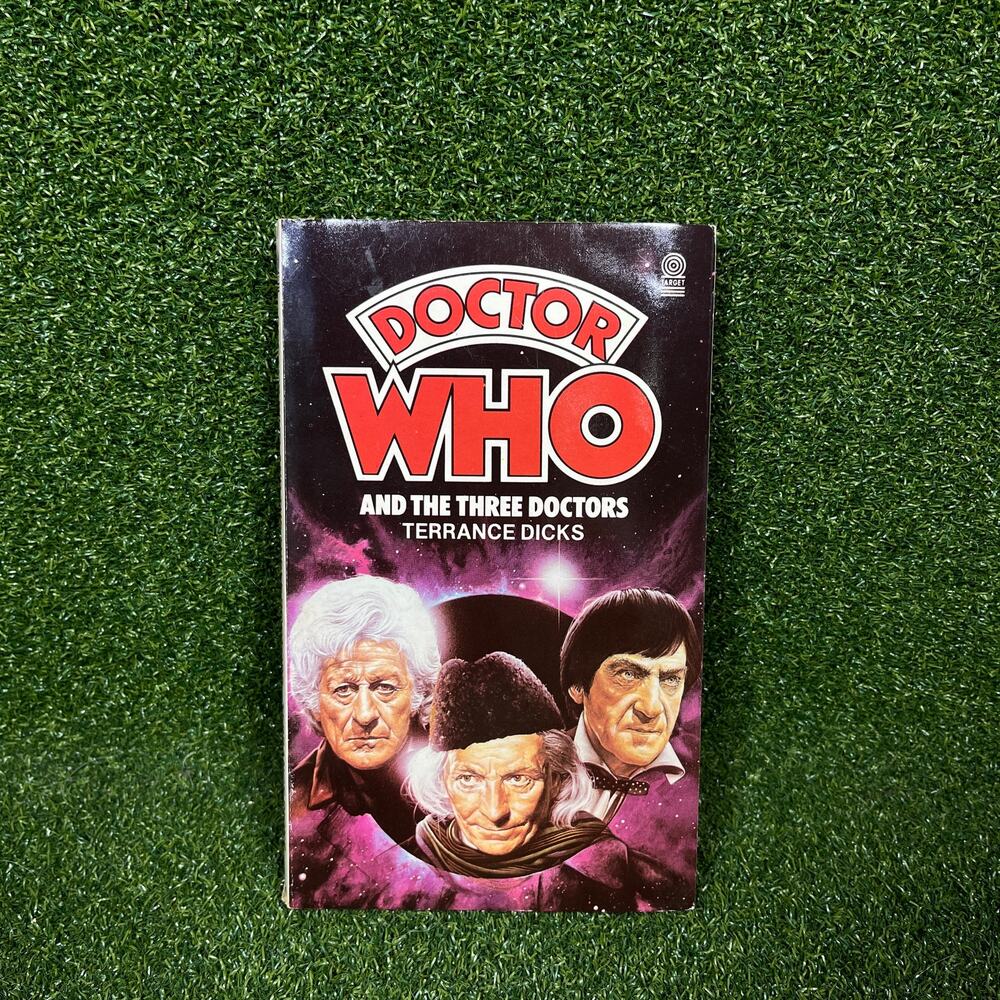 Vintage Paperback Doctor Who and the Three Doctors by Terrance Dicks